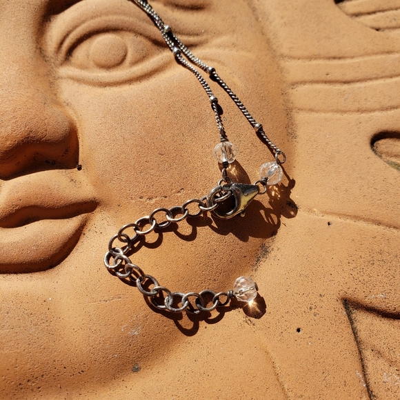 OM Sterling Silver Necklace - Picture 9 of 11